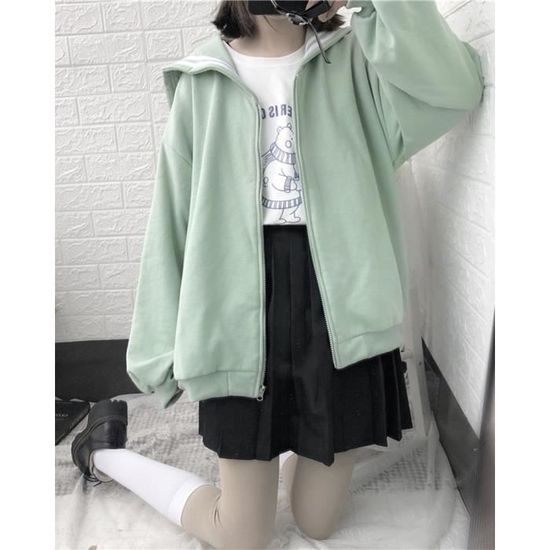 Lggwunsi Sweat A Capuche Femme - Décontractée Chaude Polaire