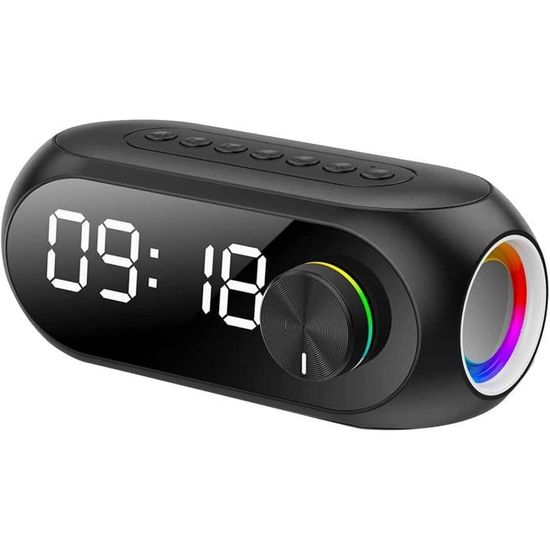 Robot Intelligent AI Sans Haut-parleur - Boîte Son Bluetooth, Réveil, Radio FM - Cadeau étudiant, Garçon, Fille - 3