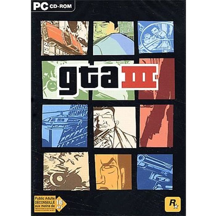CD GTA 3 (PC)  Cdiscount Jeux vidéo