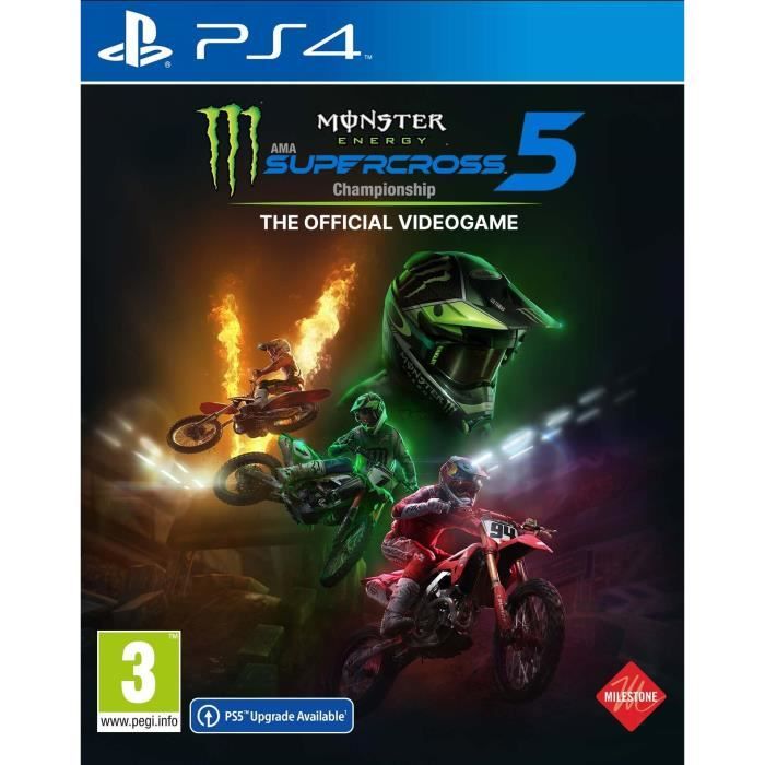 Monster Energy Supercross - The official videogame 5 Jeu PS4