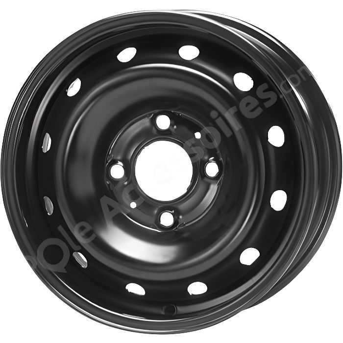 Jante tole 13 pouces 4x108 PEUGEOT 206 205 CITROEN ZX - 4075