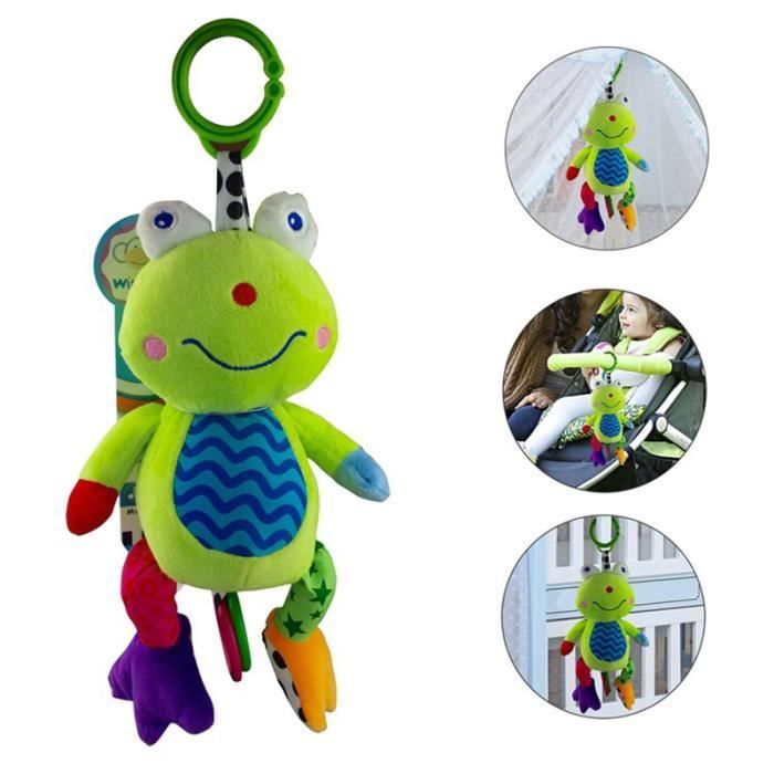 Bébé Les jouets en peluche 0-2 ans lit la musique ancienne bébé poupée tenant pour les hommes et les femmes (23 x 18cm)