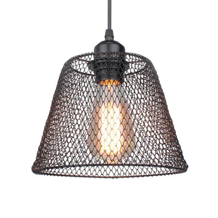 Goble Lustre Télescopique en Maille, Lustre Art Moderne Créatif, Rétro Simple et Pratique - 20CM