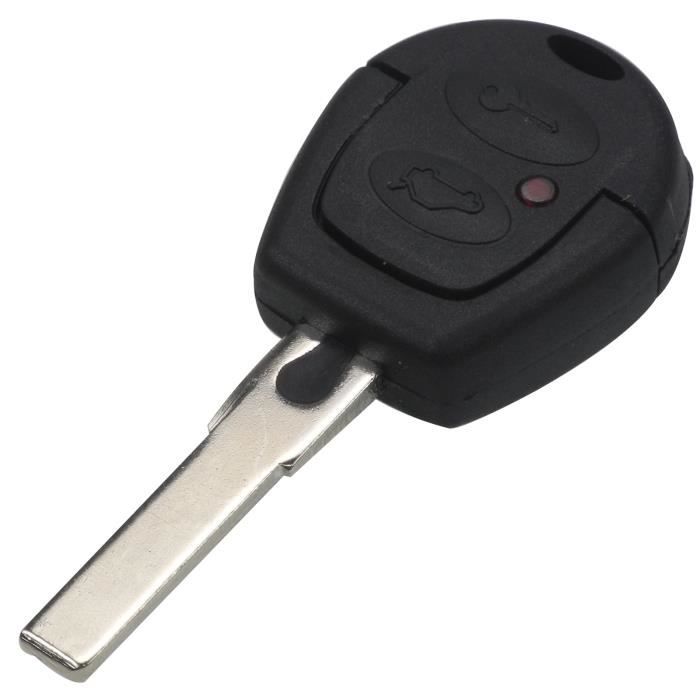 Taille coquille-frein -télécommande pour voiture etui clés, pour VW Polo Golf, Jetta Sharan, Seat, Ibiza Leon Toledo Mii Altea, po