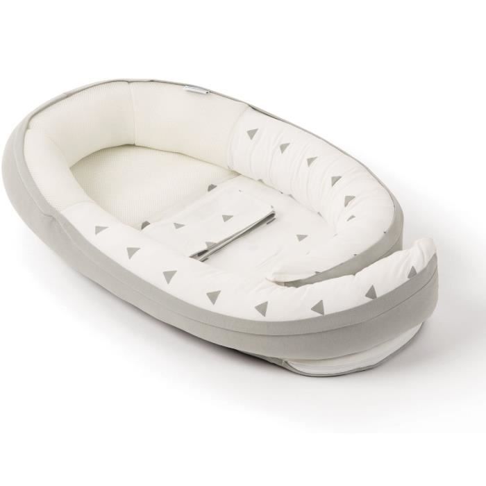 BABYMOOV Réducteur de lit Doomoo Cocoon gris