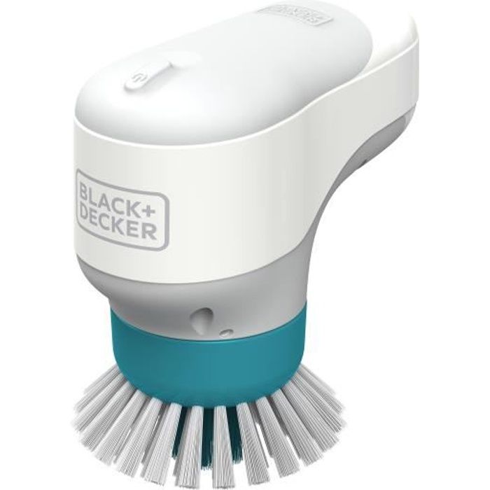 BLACK+DECKER BHPC130-QW Brosse vaisselle motorisée Turbo Brosse
