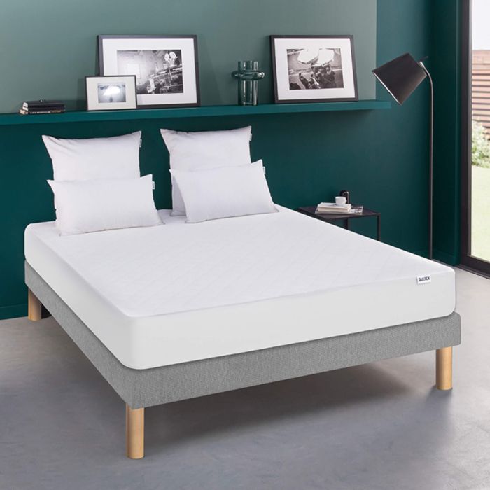 Protège matelas Bultex grand confort absorbant - bonnet extensible 20 à 30 cm 160x200