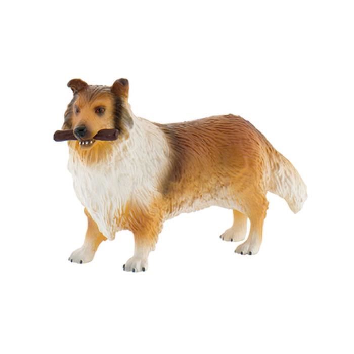 Figurine chien : Lassie le Colley