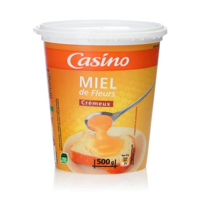 CASINO Miel de Fleurs crémeux - 500 g