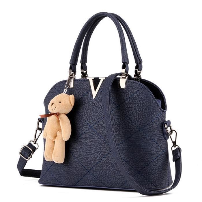 Nouvelle tendance sac de luxe cuir De Luxe Femmes Sacs Designer Sac De Luxe qualité supérieure bleu modérée