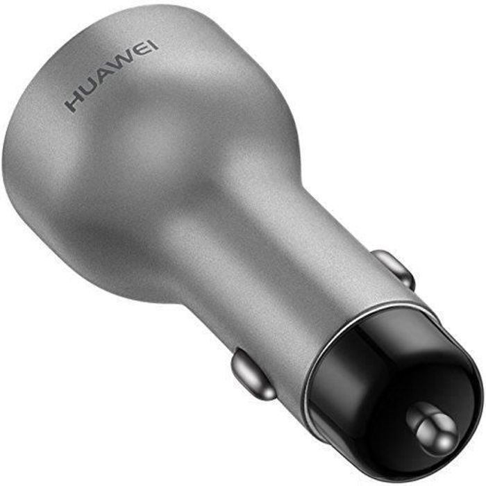 HUAWEI Chargeur auto pour smartphone AP38 Super fast - Argent