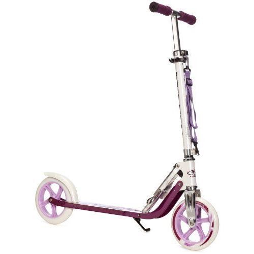 HUDORA Trottinette Grande Roues RX-PRO 205 Blanc et Rose