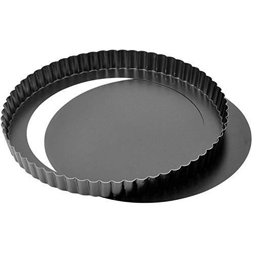 Kaiser Moule à tarte démontable Delicious 28 cm noir 23.0064.7579