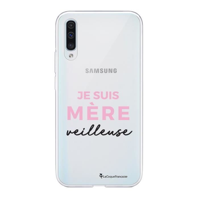 Coque Samsung Galaxy A50 360 intégrale transparente Mère Veilleuse Ecriture Tendance Design La Coque Francaise.