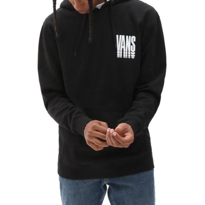 Sweat Vans Reflect Po Noir pour Homme