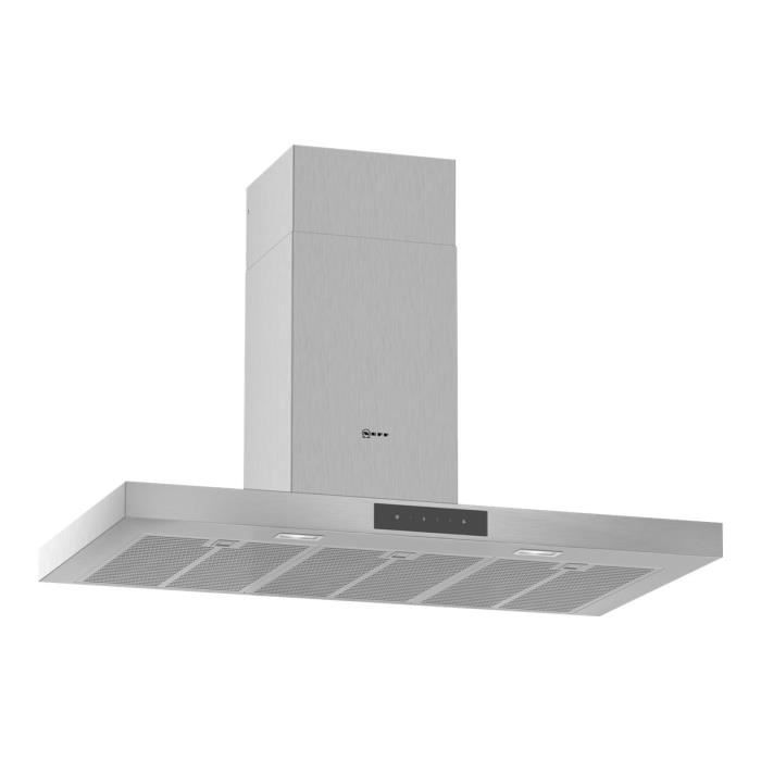Neff N 50 D95BEM4N0 Hotte hotte décorative largeur : 90 cm profondeur : 50 cm evacuation & recyclage acier inoxydable