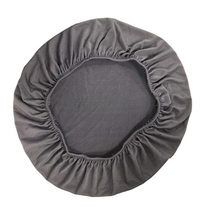 de Tabouret,s de Chaise Polyester Spandex Couvre - Gris