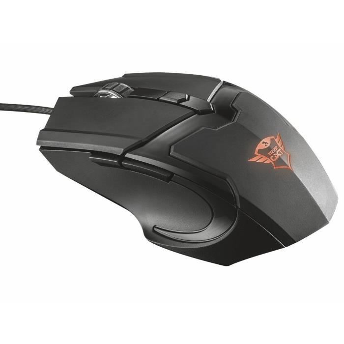 TRUST Souris Gamer GXT101 - 4800 dpi - 6 boutons
