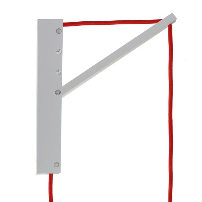 Support mural réglable en bois - CREATIVE CABLES - SSTLN02 - Kit de décentralisation - Blanc - Extension 27 2 cm