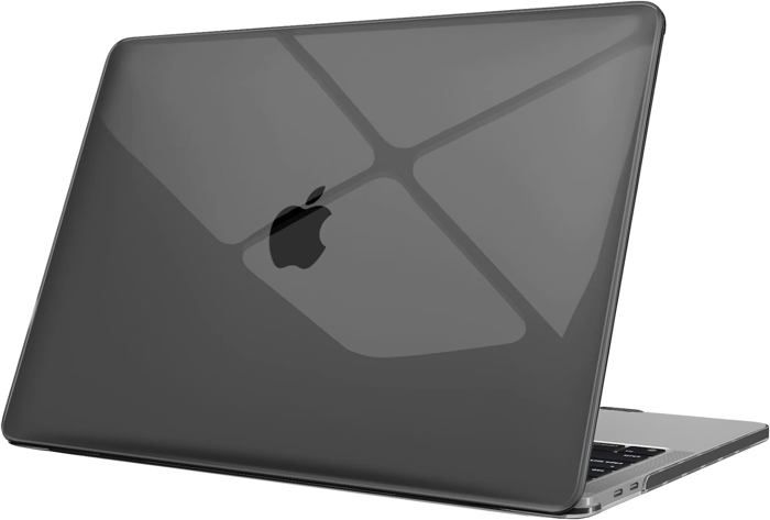 Selencia Coque Tissée Pour Apple MacBook Pro 14 Pouces  2021 / 2023 M3 Chip 2024 M4 Chip 2025 M5 Chip Taupe