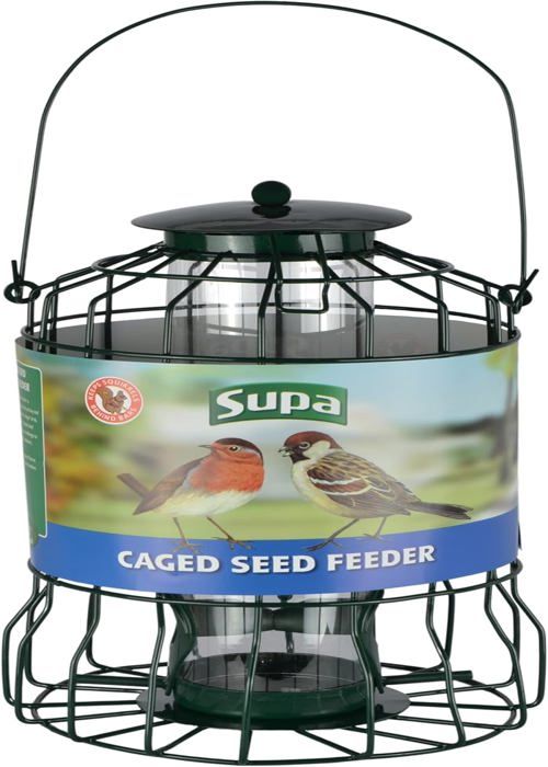 Meilleurs prix pour Mangeoire à graines en Cage pour Oiseaux Sauvages dissuade Les écureuils et Les Grands Oiseaux tels Que Les colombes et Les