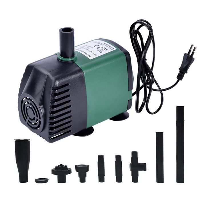 Comparer les prix de Pompe à eau submersible 8W 600 L/H AC220-240V pour aquarium, étang, fontaines de jardin, système hydroponique