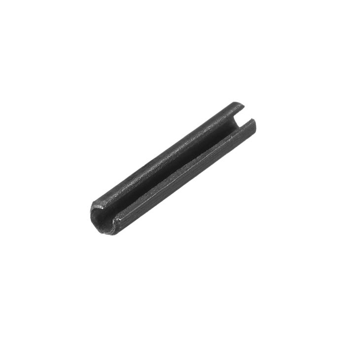 Collier D'arbre En Acier Carbone Sourcing Map - Alésage 0,71 Pouce (18mm), Double Fente, Avec Vis, Noir