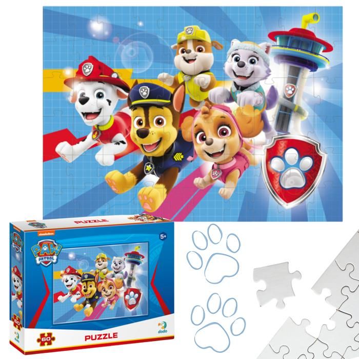 Puzzle - DODO - Paw Patrol - 60 pièces - Multicolore - Pour enfants à ...