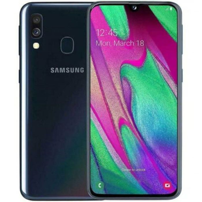 Smartphone Samsung A40 (Couleur: Noir - Capacité de stockage: 64GB) Reconditionné - N/A reconditionné disponible sur Cdiscount Seconde Vie