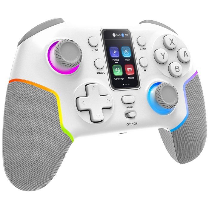 Gamepad Sans fil Bluetooth Mars Gaming MGP V3 ARGB SwitchSwitch 2PCAndroidiOS 13.0+ - vue 3