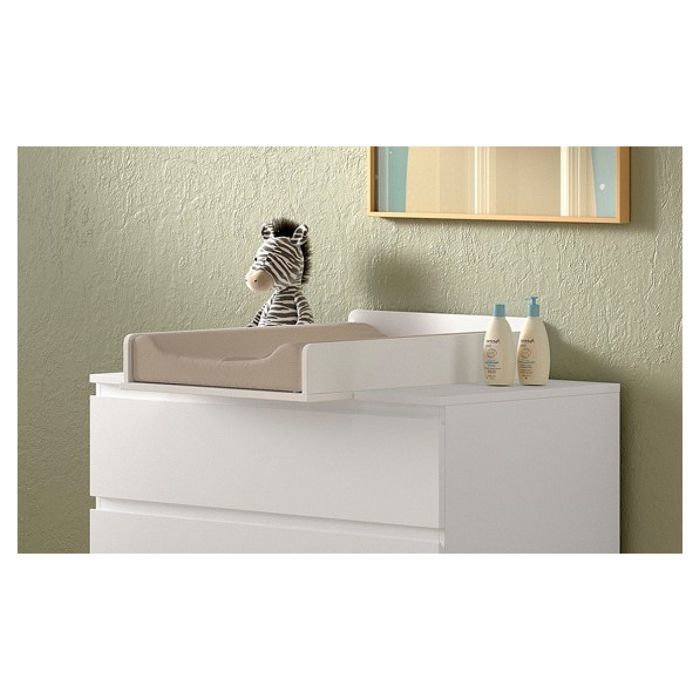 Ensemble Chambre eva commode + plan à langer blanc