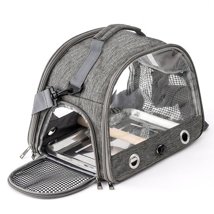 Sac à dos pour perroquet petit oiseau pigeon lézard hamster sortez-le dans une cage à oiseaux