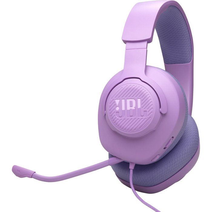 Casque de jeu filaire - JBL - Quantum 100M2 - violet - son QuantumSOUND - microphone focalisation voix
