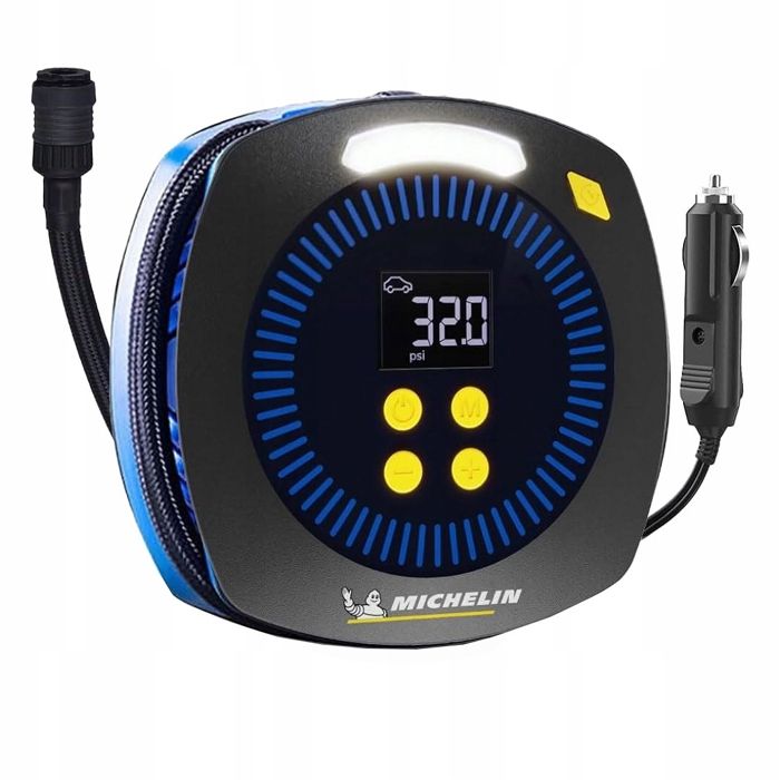 Michelin Compresseur numérique 12V 12266 avec fonction arrêt automatique
