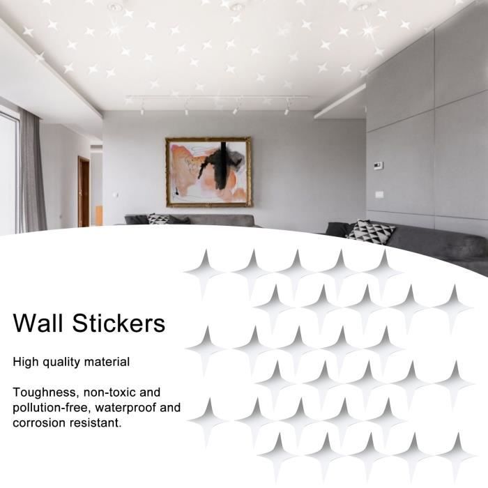 Sticker de plafond DIY Taille Ligne Miroir Autocollant DIY Stickers Muraux  Modernes pour Salon Décoration de La Maison 116095 - Cdiscount Maison
