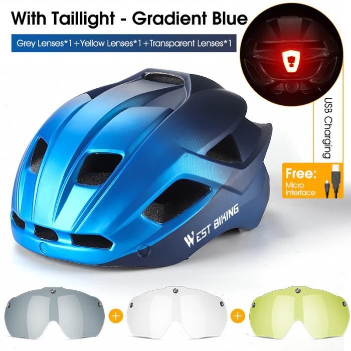 Velo clearance moto bleu
