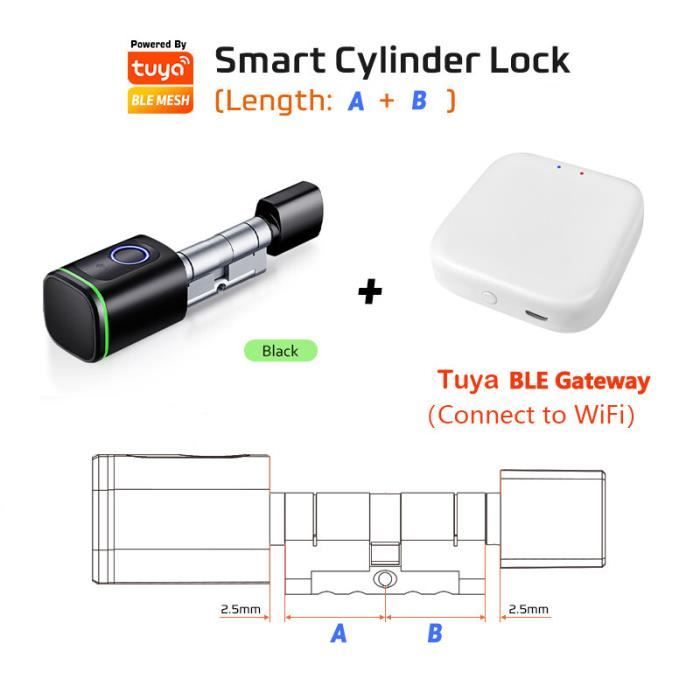 4,3 Zoll Tuya 1080p Wifi Smart Türklingel Auge Guckloch Kamera Zwei
