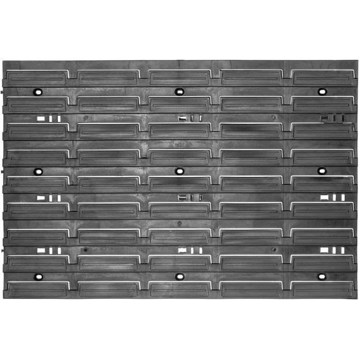 Bacs De Stockage Plastique Alvéolaires Bleus 2L - Lot De 25 - Neuf