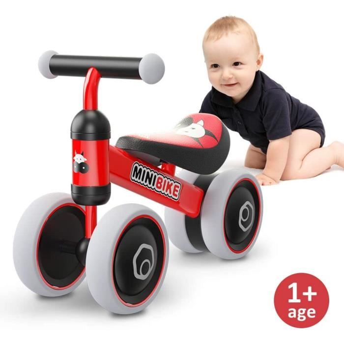 Velo sans pedales 1 an Velo Bebe Baby Walker Tricycle Draisienne Premier Jouets pour 1 3 Ans Jouet Enfant 1 an Cdiscount Jeux Jouets