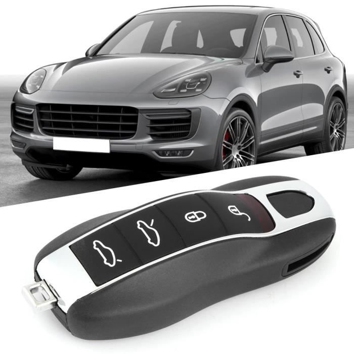 WIPES Clé de télécommande intelligente de voiture à 4 boutons pour Porsche Cayenne 2011-2016 KR55WK50138