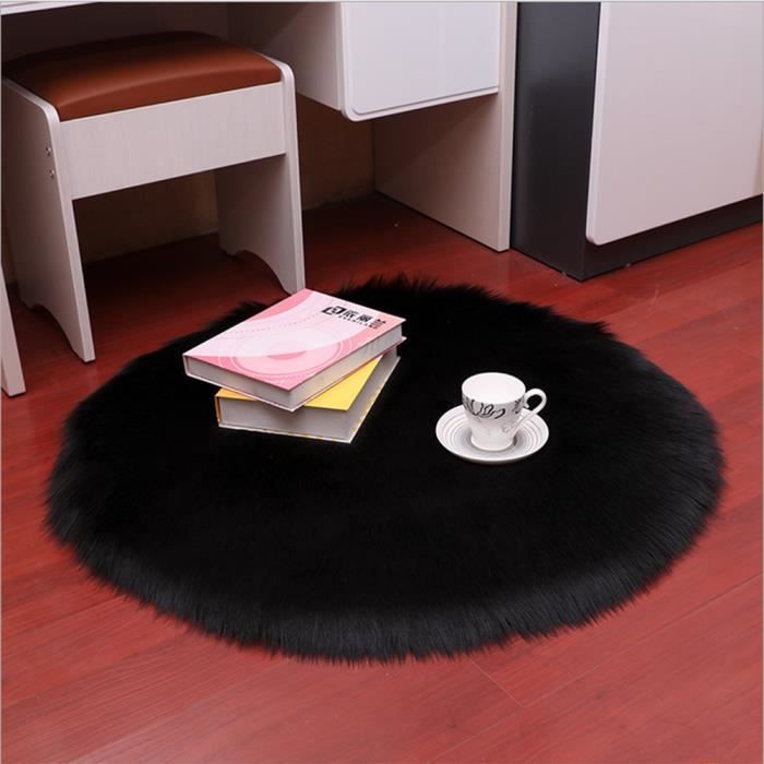 30cm Doux Faux Fourrure Laine Salon Canape Tapis Tapis En Peluche