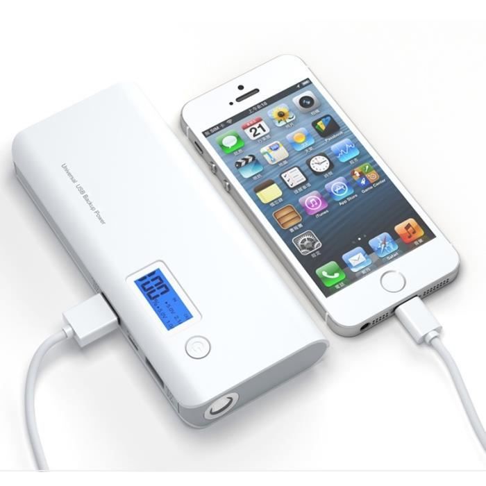 50000mah Mobile Power Bank Led Usb Externe Double Chargeur De Batterie Pour Tous Les Telephones 50000mah Noir Rouge Achat Batterie Externe Pas Cher Avis Et Meilleur Prix Cdiscount
