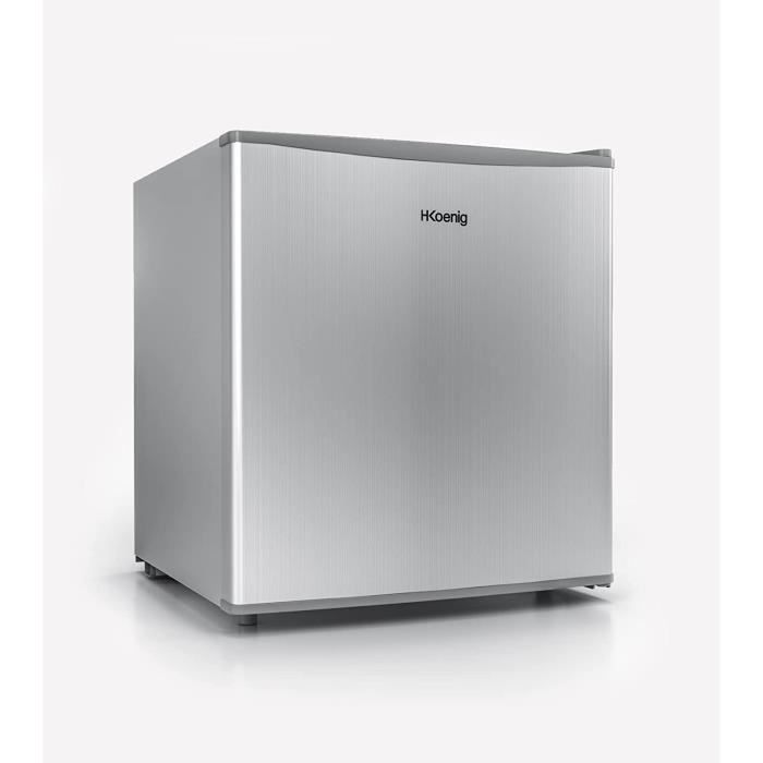 Mini Réfrigérateur CHiQ 46L – Acier Inoxydable Noir – Silencieux 15dB – Pour Bar Ou Chambre