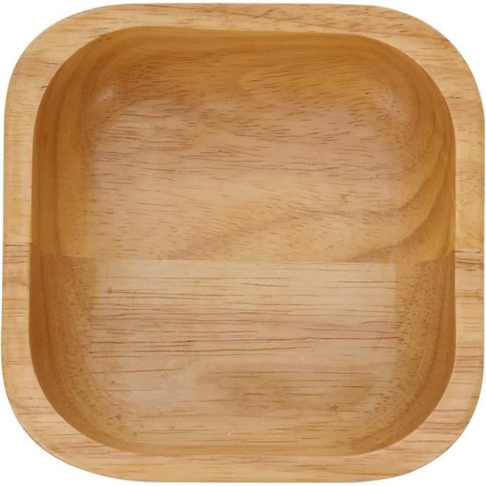 Grand Saladier En Bois Massif Artisanal - Vaisselle En Bois