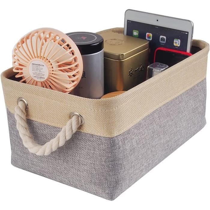 3 Bacs De Rangement Pliables Kntiwiwo - Grand Cube 40L Avec Poignées | Pour Dressing, Chambre, Jouets, Désencombrement