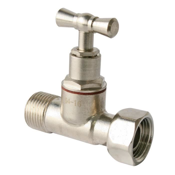 Somatherm Robinet Wc Droit A Presse Etoupe Laiton Type Nickele O 3 8 Achat Vente Robinet De Regulation Robinet Wc Type Nickele O3 8 Cdiscount