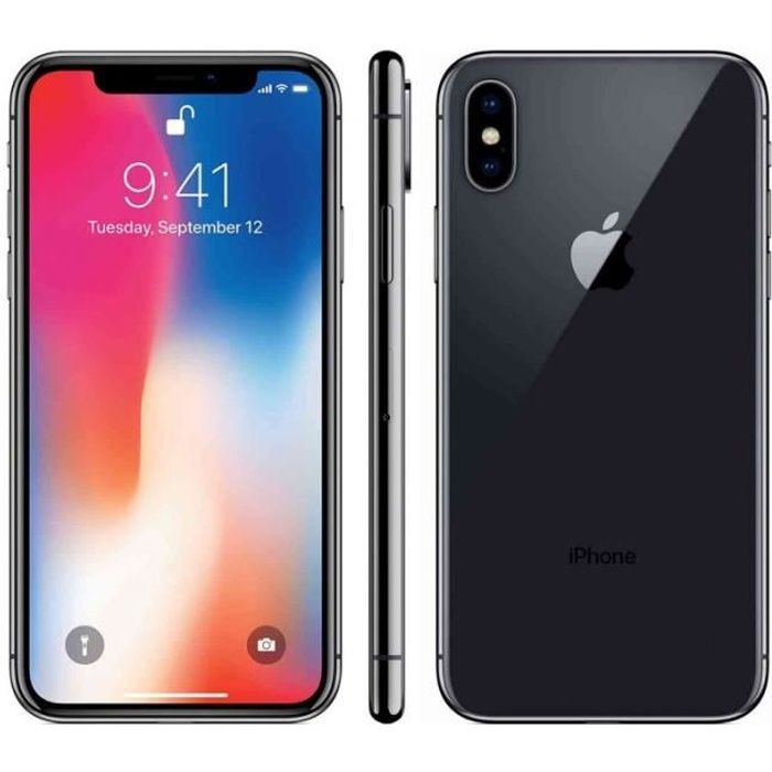 Acheter Apple iPhone X 256 Go -- Noir Reconditionné - 289,90 € Apple iPhone X 256 Go -- Noir Reconditionné - reconditionné disponible sur Cdiscount Seconde Vie