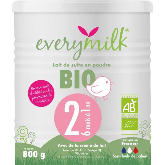 Lait Infantile Bio Everymilk 2 De 6 Mois A 1 An 1 Boite Achat Vente Lait 2e Age Lait Infantile Bio Everymilk 2 De 6 Mois A 1 An 1 Boite Cdiscount Pret A Porter