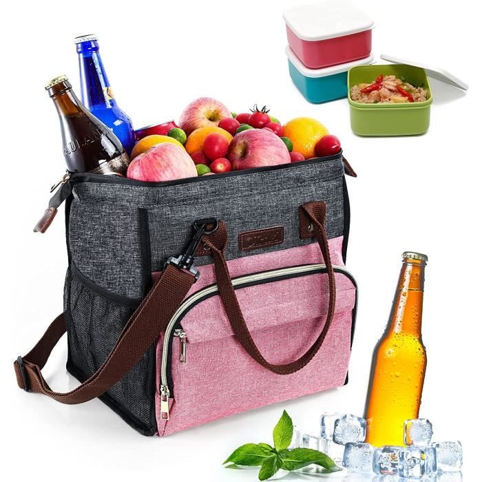 Sac Isotherme Repas Femme Bureau Grande Capacit 20L Lunch Bag