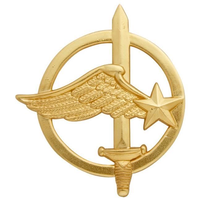 Insigne de Béret Or Commando de l'Air Insigne M…